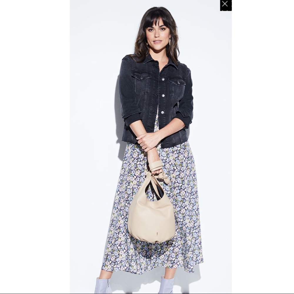 Joe’s Jeans Ashley raw hem denim jacket